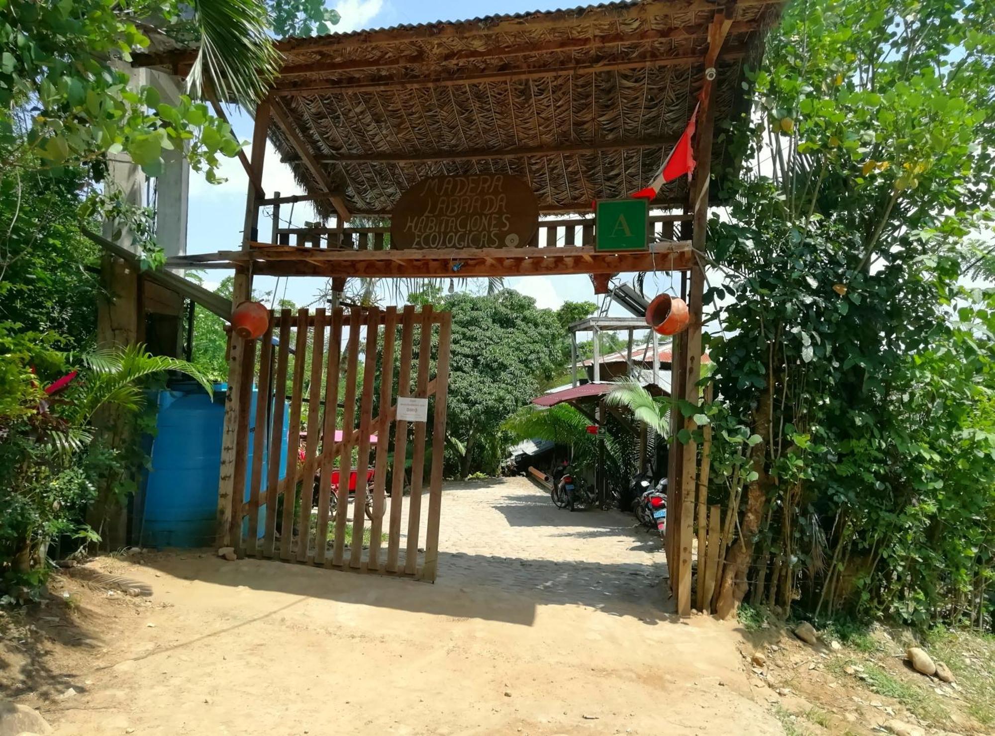 Madera Labrada Lodge Ecologico Tarapoto Exterior photo